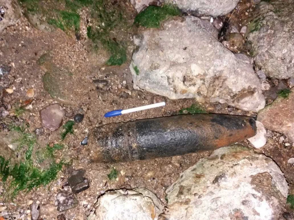 Sumqayıtda 85 mm-lik top mərmisi aşkarlanıb