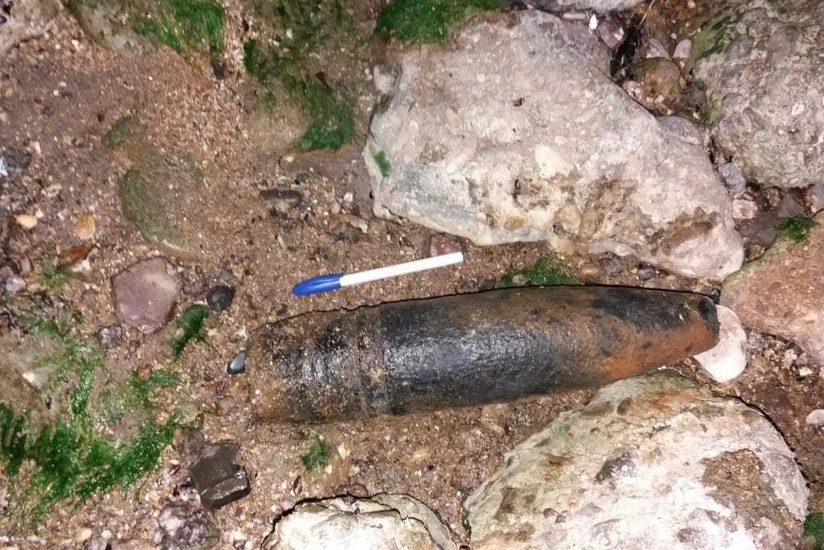 Sumqayıtda 85 mm-lik top mərmisi aşkarlanıb