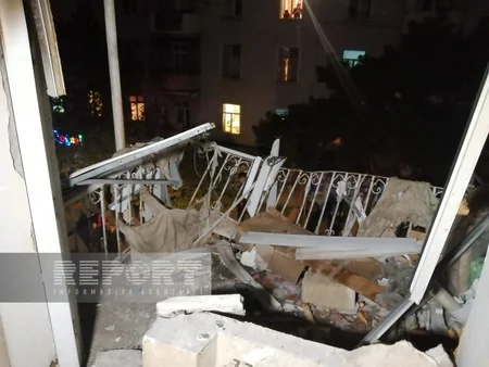 Bakıda yaşayış binasındakı partlayışın təfərrüatı məlum olub - YENİLƏNİB-4