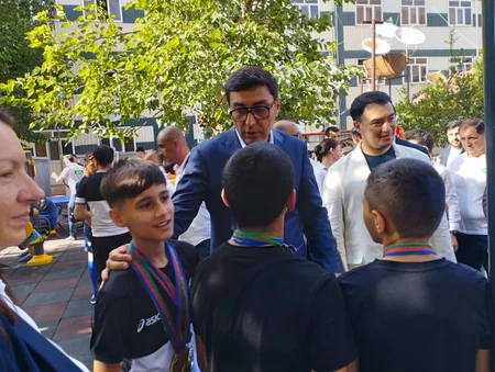 Sabirabadda Sağlam məhəllənin açılışı olub