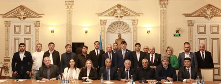 Dağıstanın Azərbaycan icmasının nümayəndələri Bakıya gəlib