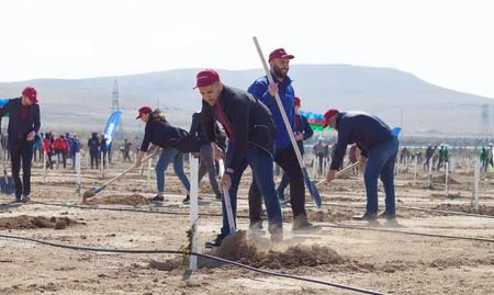 “Kapital Bank”ın əməkdaşları ağacəkmə aksiyasında iştirak etdi