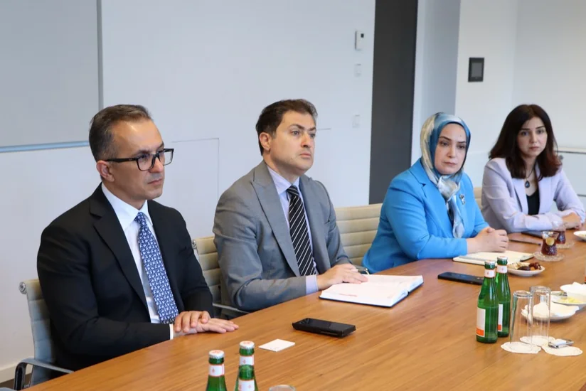 Ramin Məmmədov Almaniya Müsəlmanları Mərkəzi Şurasının sədri ilə görüşüb