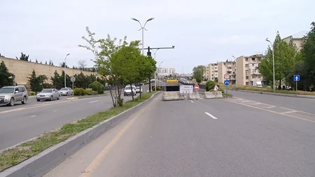 Traffic movement will be restricted on Azadlig Avenue