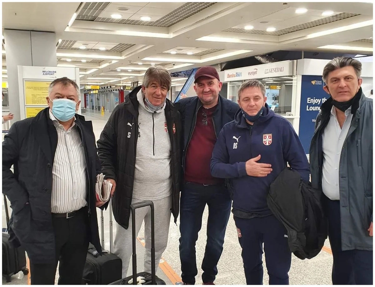 Serbiya Futbol İttifaqının rəhbərliyi tam tərkibdə Bakıya gəlib