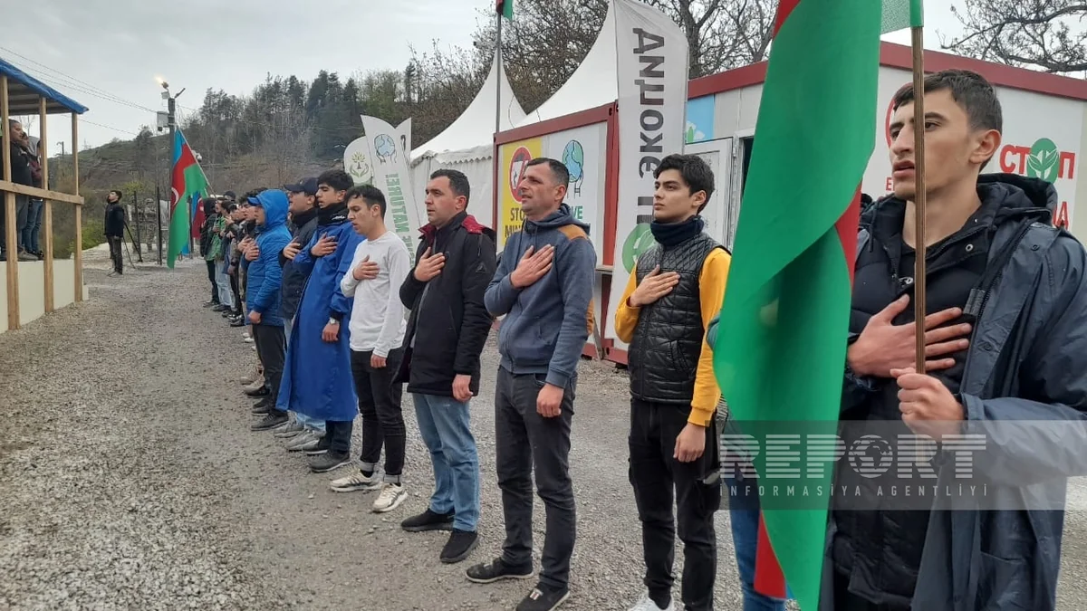 Xankəndi-Laçın yolu: Ekofəalların aksiyası 135 gündür yüksək fəallıqla davam edir