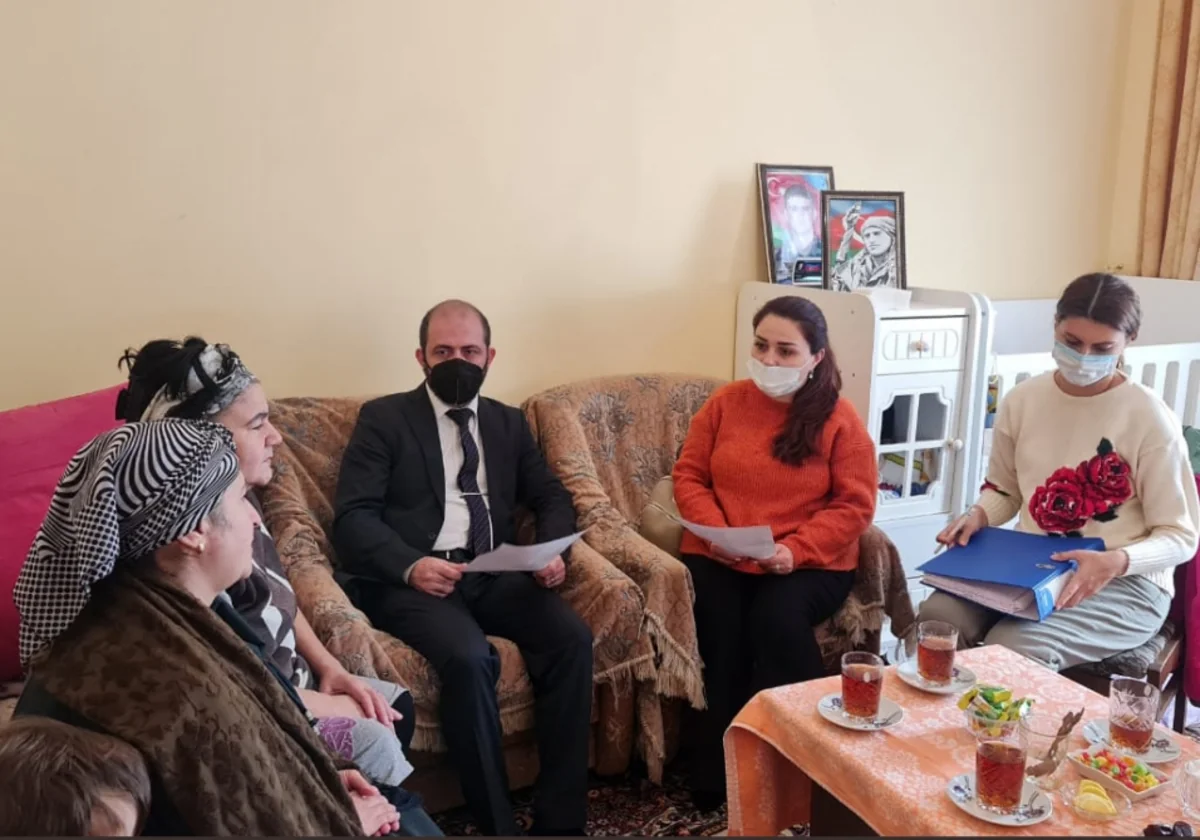Şəhid ailəsi, qazilər və digər qruplardan olanlara sosial-psixoloji dəstək davam edir