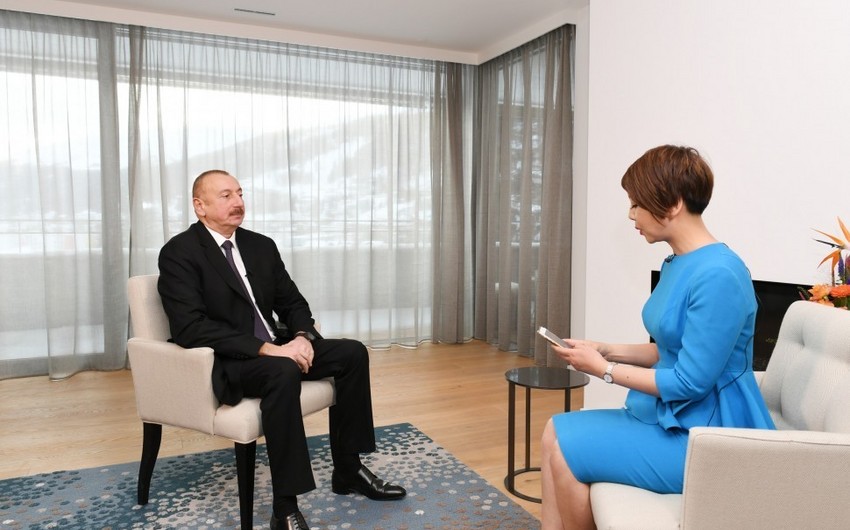 Prezident İlham Əliyev: Bizim əsas məqsədimiz Azərbaycanı potensial risklərdən qorumaqdır