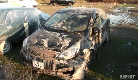 Kürdəmirdə avtomobil su kanalına düşüb, sürücü boğularaq ölüb - FOTO - VİDEO - YENİLƏNİB-2
