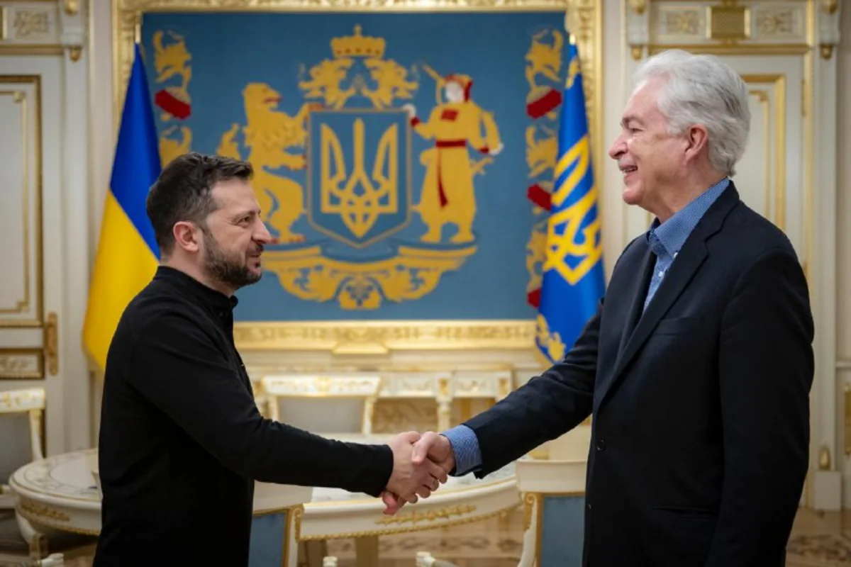 Глава ЦРУ встретился с Зеленским в Украине
