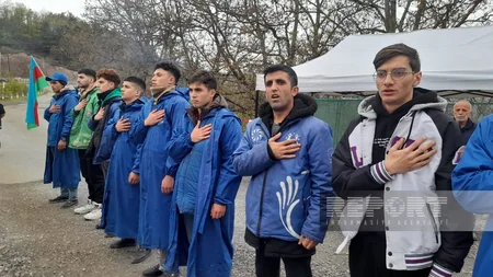 Xankəndi-Laçın yolu: Ekofəalların aksiyası 135 gündür yüksək fəallıqla davam edir