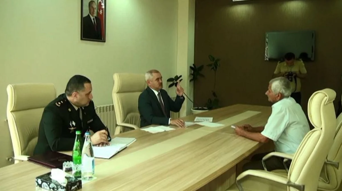 Arzu Rəhimov Lənkəranda vətəndaşları qəbul edib - FOTO
