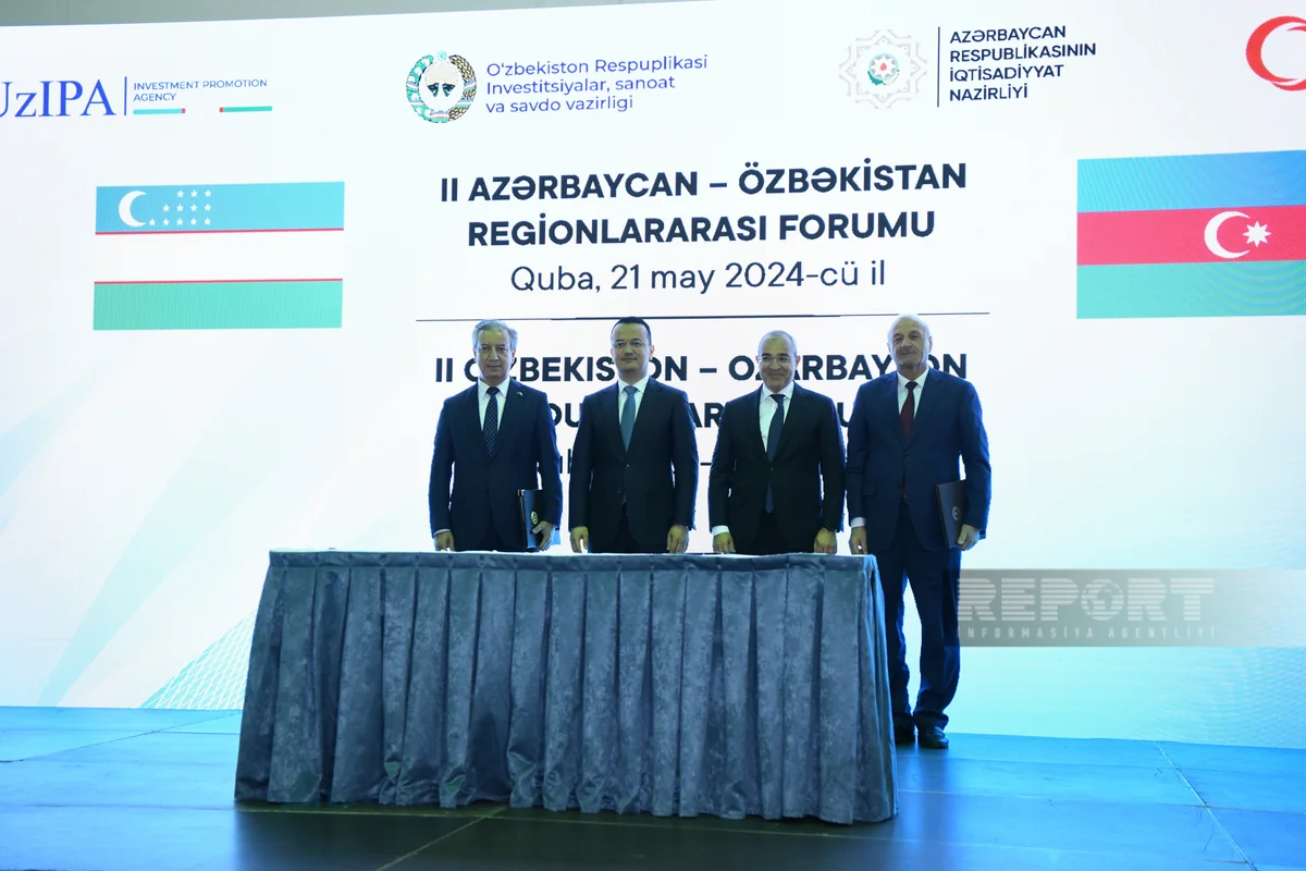 Bakı və Daşkənd yol xəritəsi imzalayıb