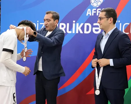 Futzal üzrə Azərbaycan Yüksək Liqası: Gümüş və bürünc medal qazanan komandalar müəyyənləşib