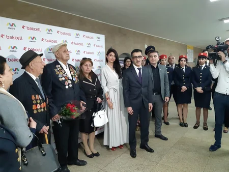 Metronun “Gənclik” stansiyasının keçidlərində “Qələbə ruhunu yaşadanlarımız” adlı sərgi açılıb