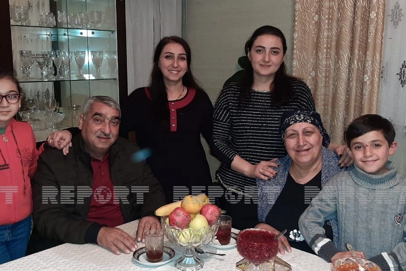 Gəncədə yaşayan Həsənovlar ailəsi səbirsizliklə Ağdama qayıtmağı gözləyir