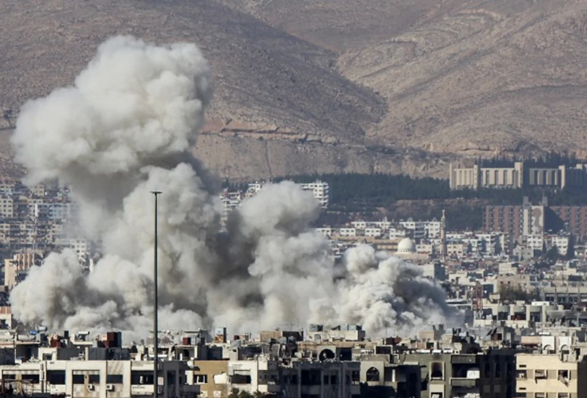 ​Six killed, 40 injured in airstrikes in Syrian capital