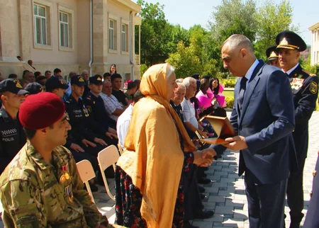 Naxçıvan Orta İxtisas Polis Məktəbində buraxılış mərasimi keçirilib