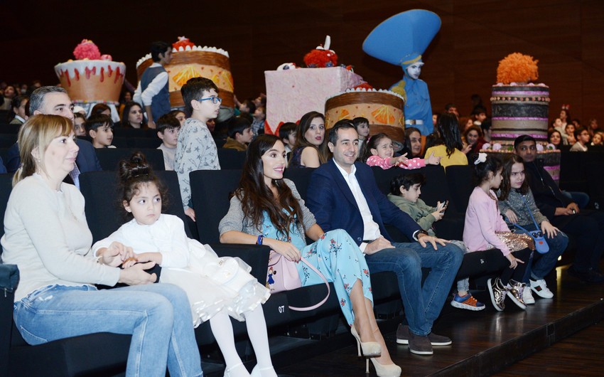Leyla Aliyev attends “Jirtdan in the world of fairytales” first mega-show in Azerbaijan