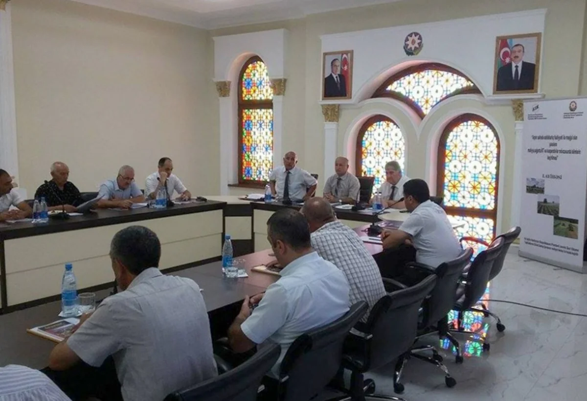 ​Xaçmazda “Fermer təsərrüfatlarında maliyyə mənbələrinə çıxış və sığortanın təşkili” mövzusunda təlim keçirilib