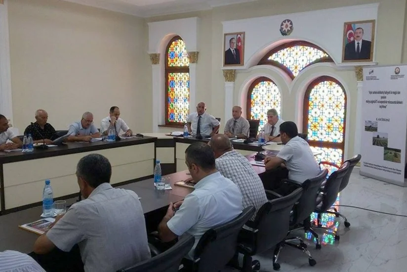 ​Xaçmazda “Fermer təsərrüfatlarında maliyyə mənbələrinə çıxış və sığortanın təşkili” mövzusunda təlim keçirilib