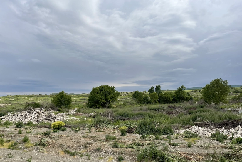 Soil samples of Fuzuli Central Park to be subjected to laboratory analysis in Turkiye