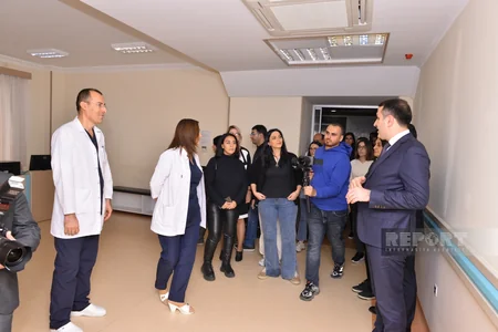 Naxçıvan MR Səhiyyə Nazirliyi jurnalistlər üçün media tur təşkil edib