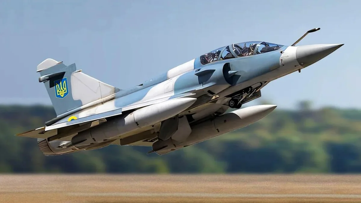 ГБР Украины начало расследование причин крушения истребителя Mirage-2000