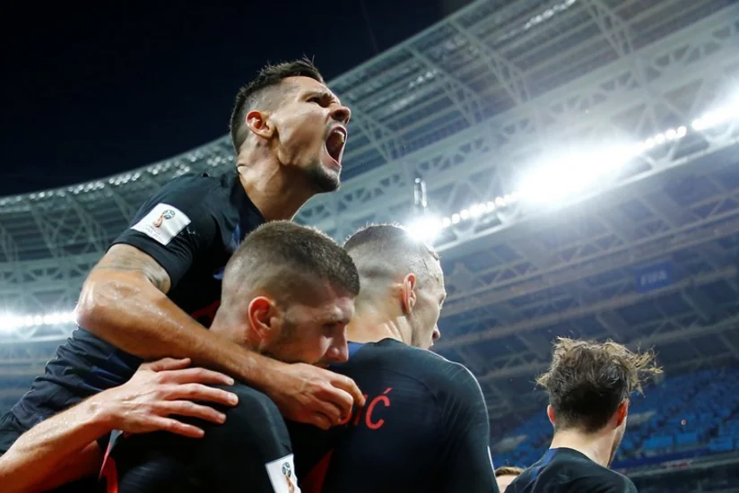 DÇ-2018: Xorvatiya millisi tarixdə ilk dəfə finala yüksəlib - VİDEO