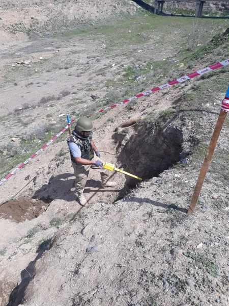 Göygöldə 3 ədəd partlamamış hərbi sursat tapılıb