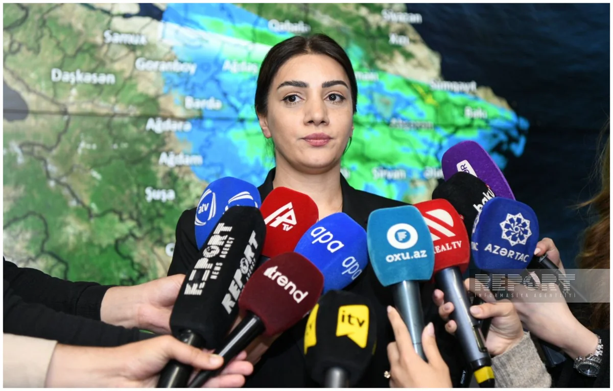 Rəis müavini: Bakıda müşahidə olunan yağıntı son 59 ilin rekord göstəricisidir