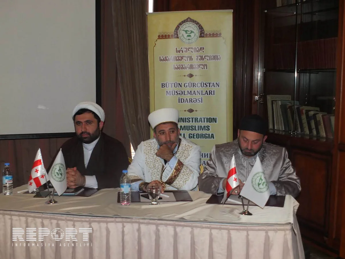 Gürcüstan Müsəlmanları İdarəsinin sədri: Din haqqında” qanunun qəbuluna ehtiyac var - FOTO