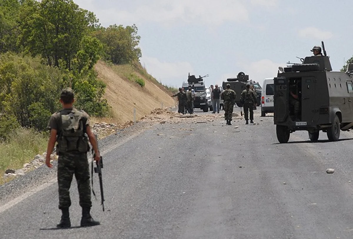 ​Türkiyədə baş vermiş partlayış nəticəsində 1 hərbçi yaralanıb