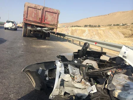 Bakıda jurnalist ağır qəza törədib - FOTOLAR