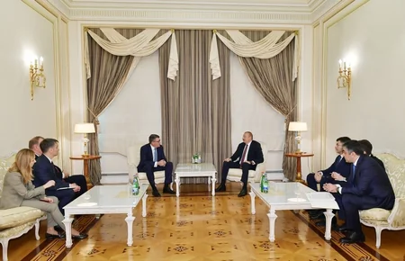 President Ilham Aliyev received CISCO delegation