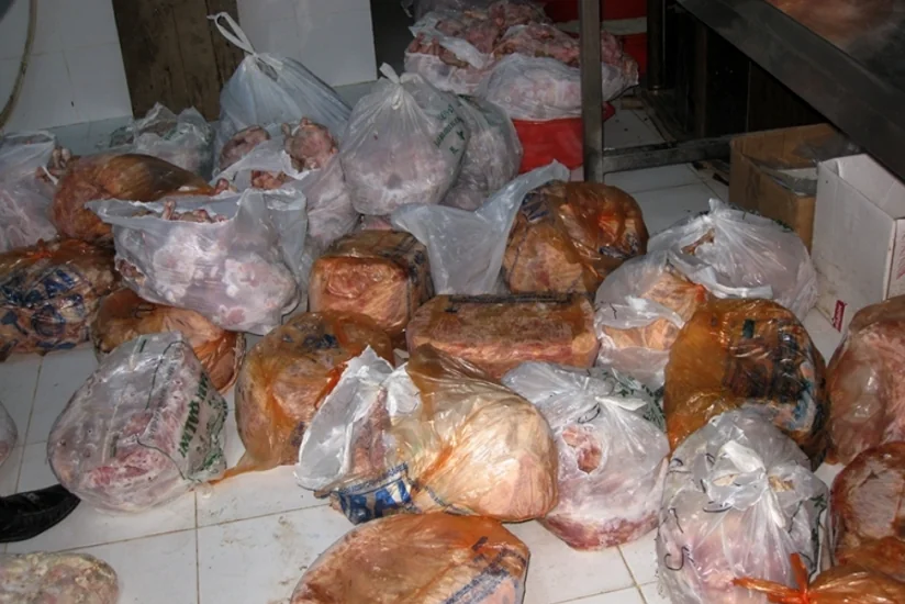 Дашкесанская полиция обнаружила свыше 1 тонны мяса неизвестного происхождения