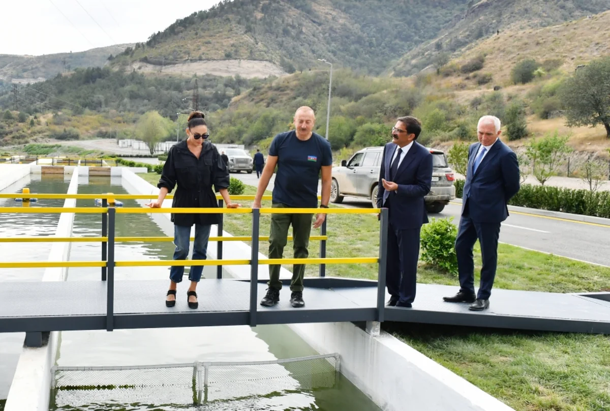 “Hakari Fish Farm” opened in Lachin district