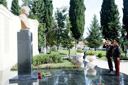 Türkiyə Silahlı Qüvvələrinin Baş Qərargah rəisi Şəmkir hərbi birliyində olub