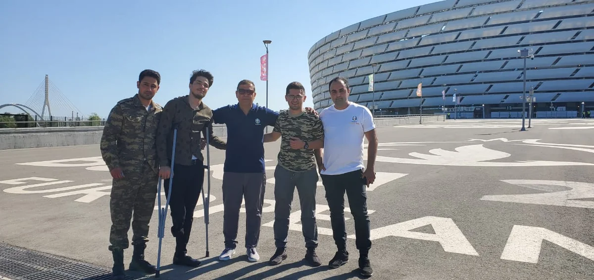 AVRO-2020: Şəhid ailələri və qazilər Bakıdakı oyunu stadionda izləyib