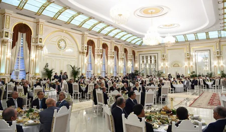 ​İlham Əliyev Ramazan ayı münasibətilə iftar mərasimində iştirak edib
