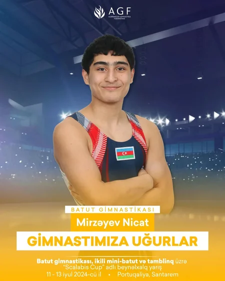 Azərbaycanı beynəlxalq turnirdə təmsil edəcək gimnastlar bəlli olub