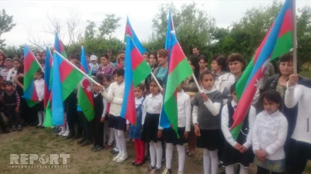 Azərbaycan Ordusunun şəhid olan hərbçisinin medalı anasına təqdim edilib - FOTO