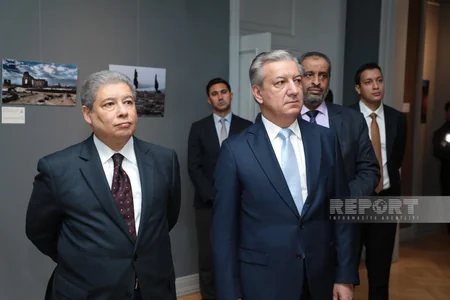 Photo exhibition about architectural heritage of Morocco opened in Baku