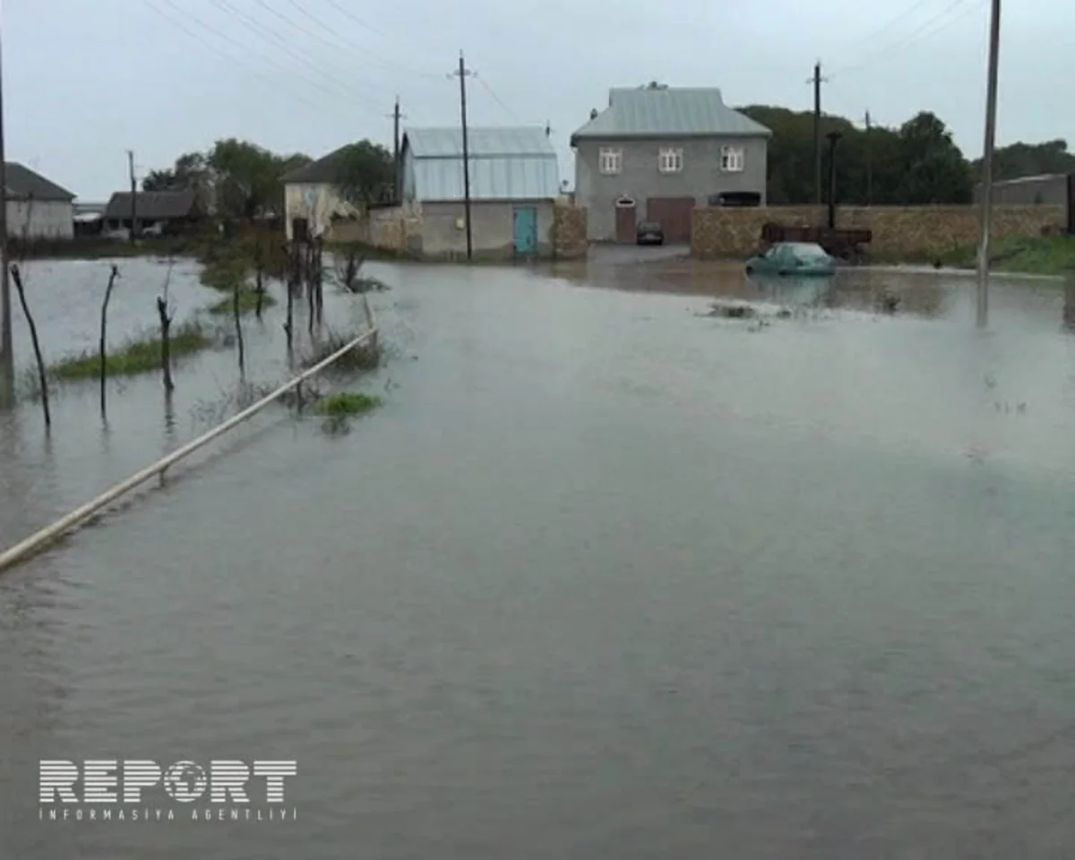Cənub bölgəsində sel sularının yaratdığı fəsadlar - FOTOREPORTAJ