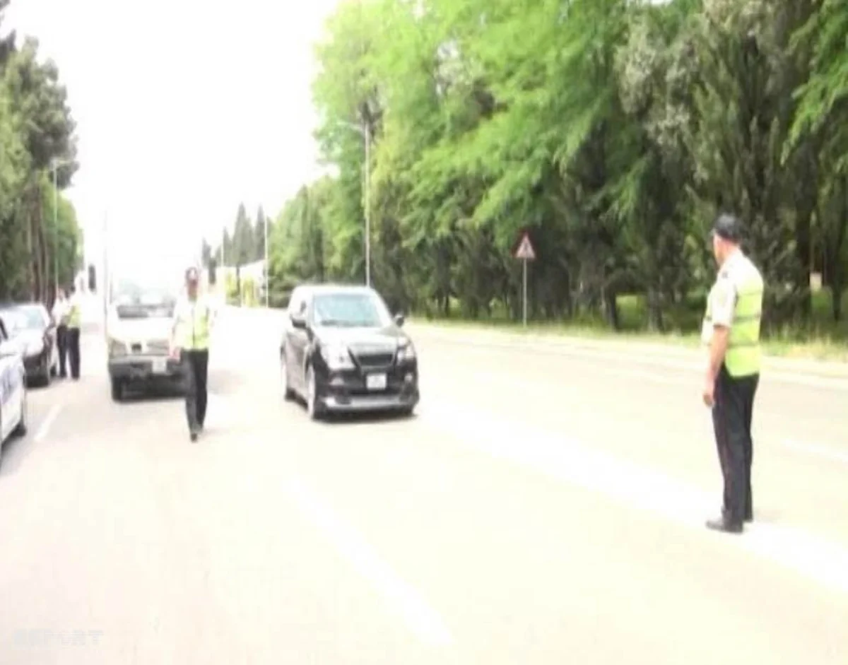 DYP Mingəçevirdə reyd keçirib, 30 sürücü cərimələnib - FOTO