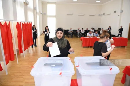 Qadınların cəza çəkdiyi müəssisədə səsvermə prosesi keçirilir