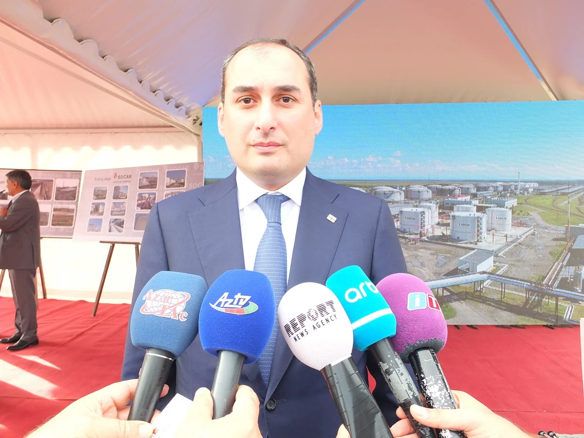 Minister: Two additional tank parks will increase Azerbaijani and Georgian transit potential