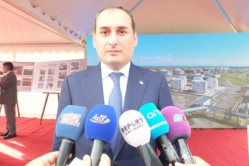 Nazir: “Kulevi terminalında açılmış iki əlavə rezervuar parkı Azərbaycanın və Gürcüstanın tranzit potensialını daha da artıracaq