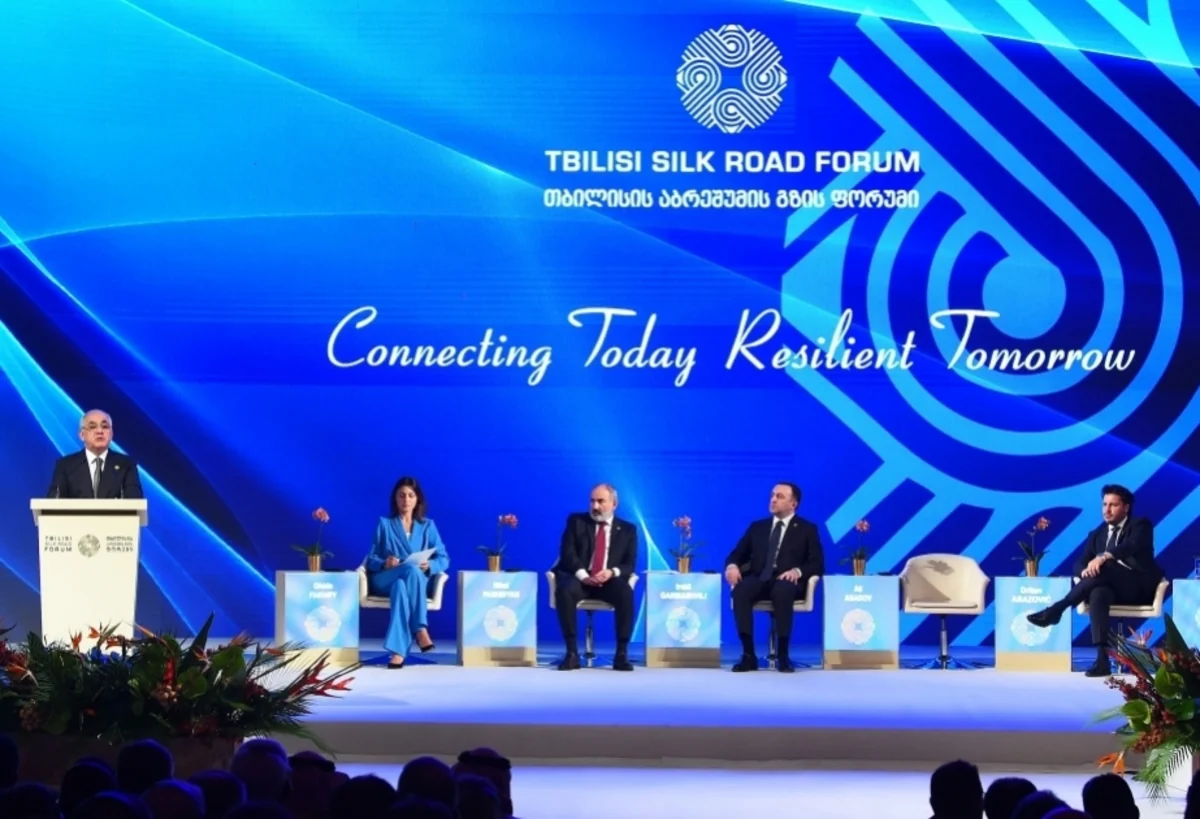 Tbilisidə 4-cü İpək Yolu Beynəlxalq Forumunda Azərbaycanın regiondakı rolu xüsusi qeyd olunub
