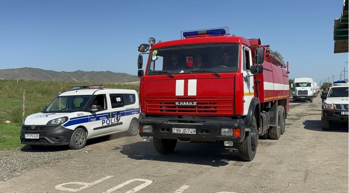 Ağdərədə yanğınsöndürmə avtomobili qəza edib, ölən və xəsarət alanlar var - YENİLƏNİB